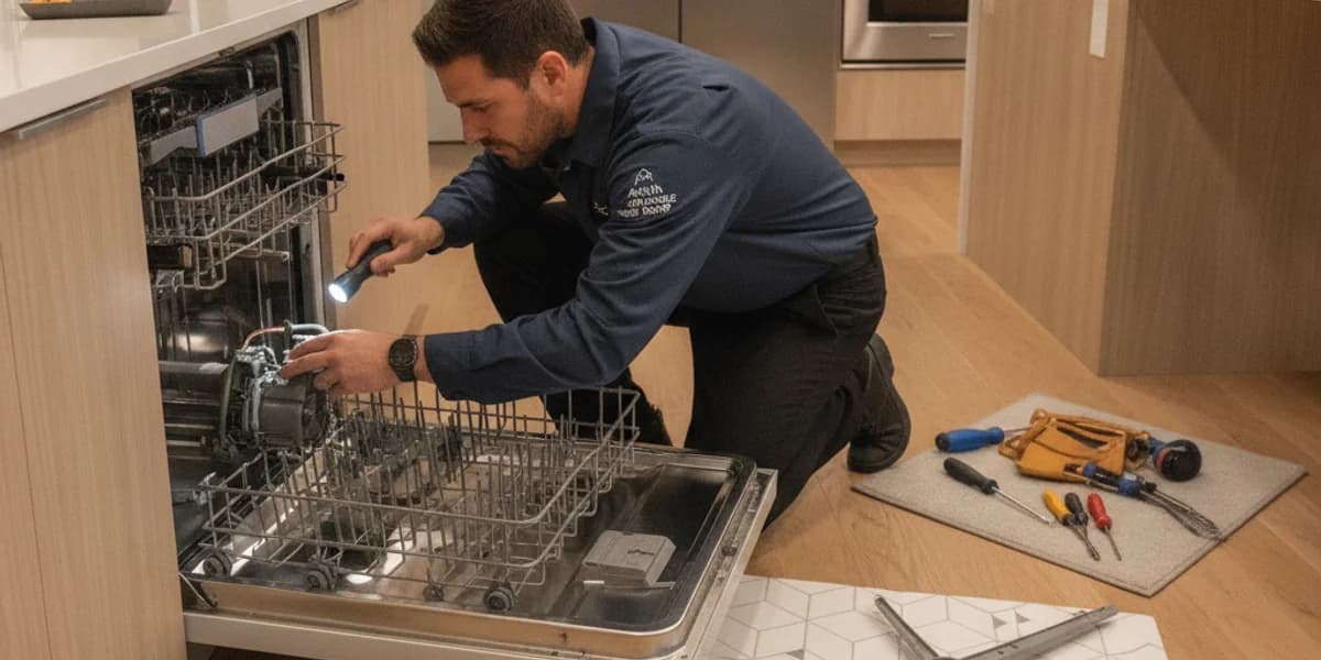 Dishwasher repair service in Austin Texas home