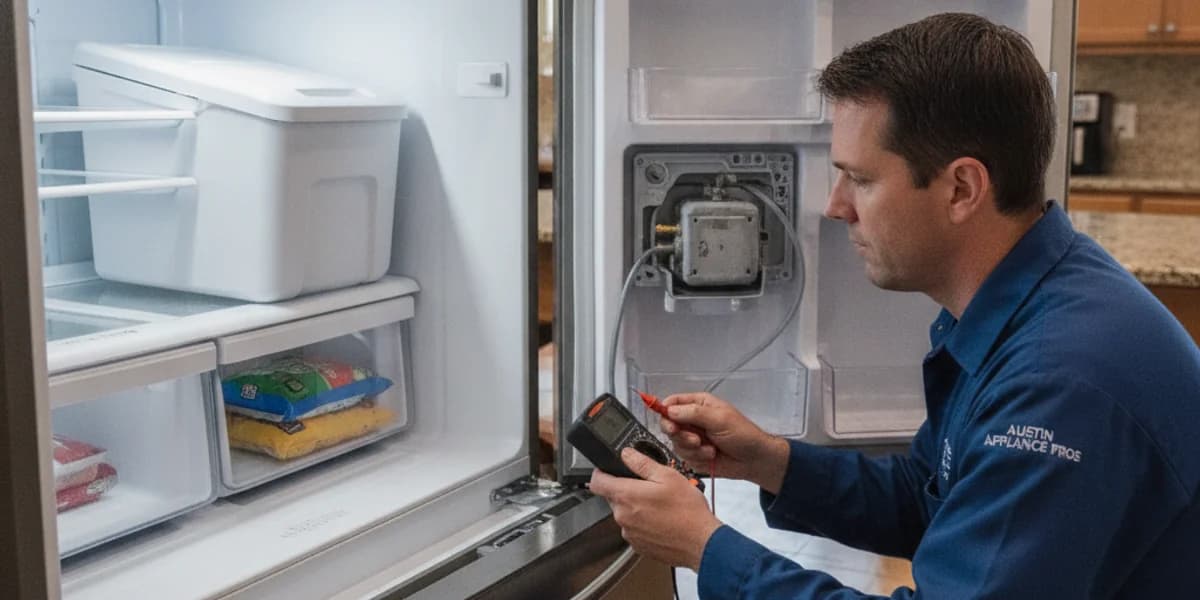 Freezer and ice maker repair in Austin TX