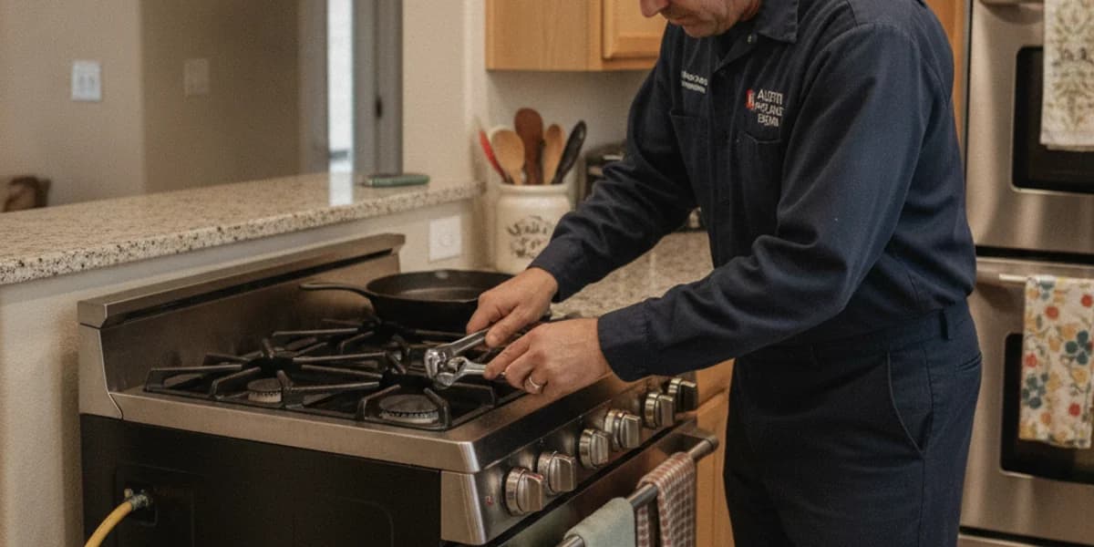 Oven and range repair technician in Austin, TX