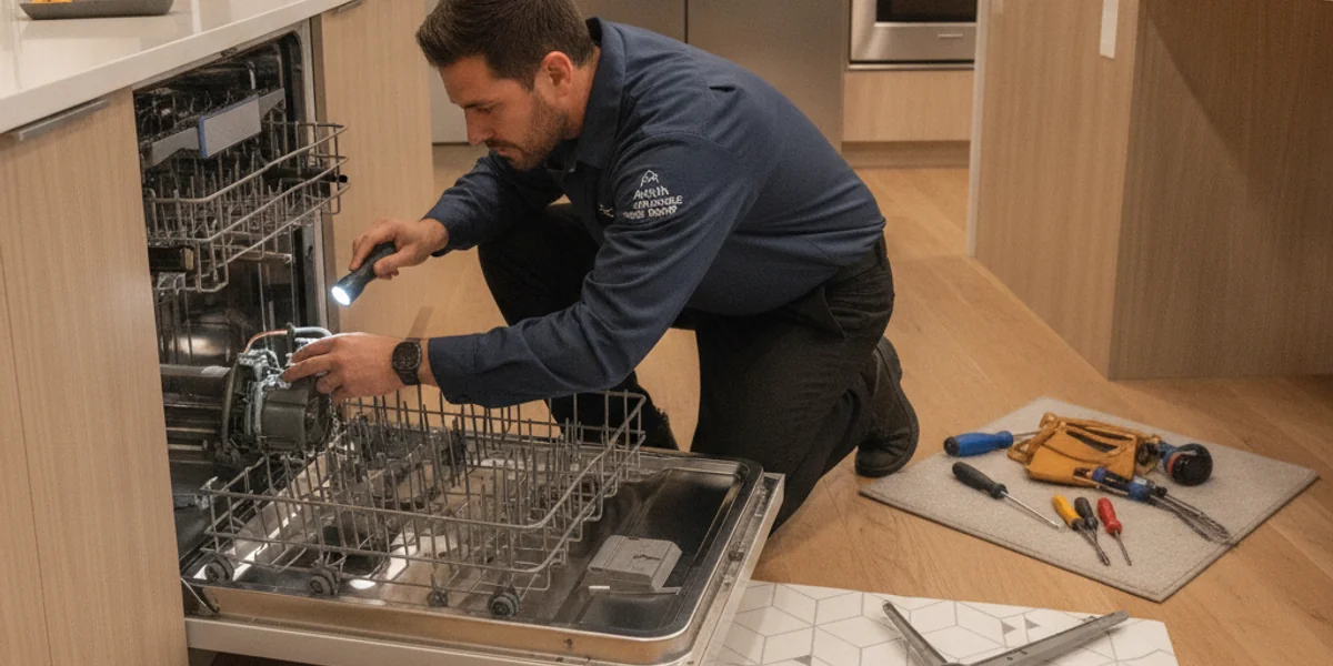 Dishwasher repair service in Austin Texas home
