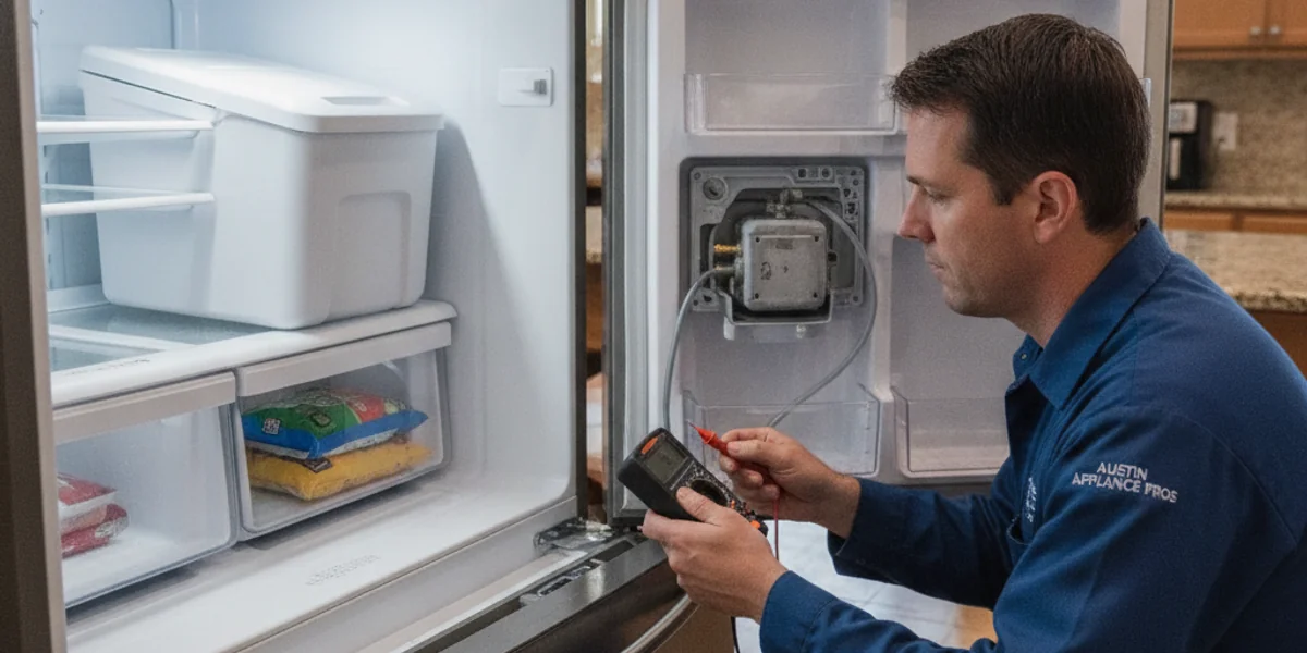 Freezer and ice maker repair in Austin TX